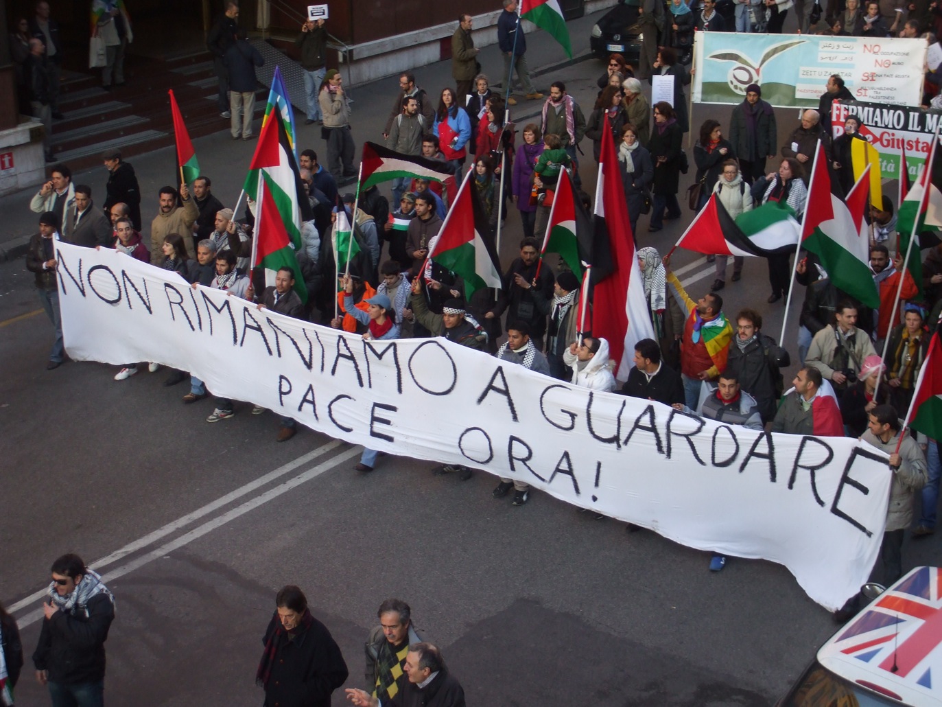 Corteo per la Palestina - 17 gennaio 2009