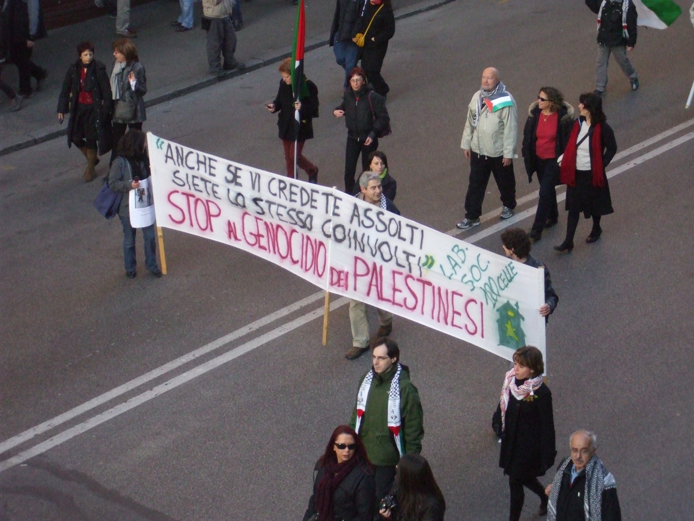 Corteo per la Palestina - 17 gennaio 2009