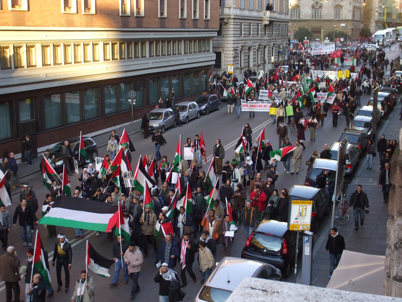 Corteo per la Palestina - 17 gennaio 2009