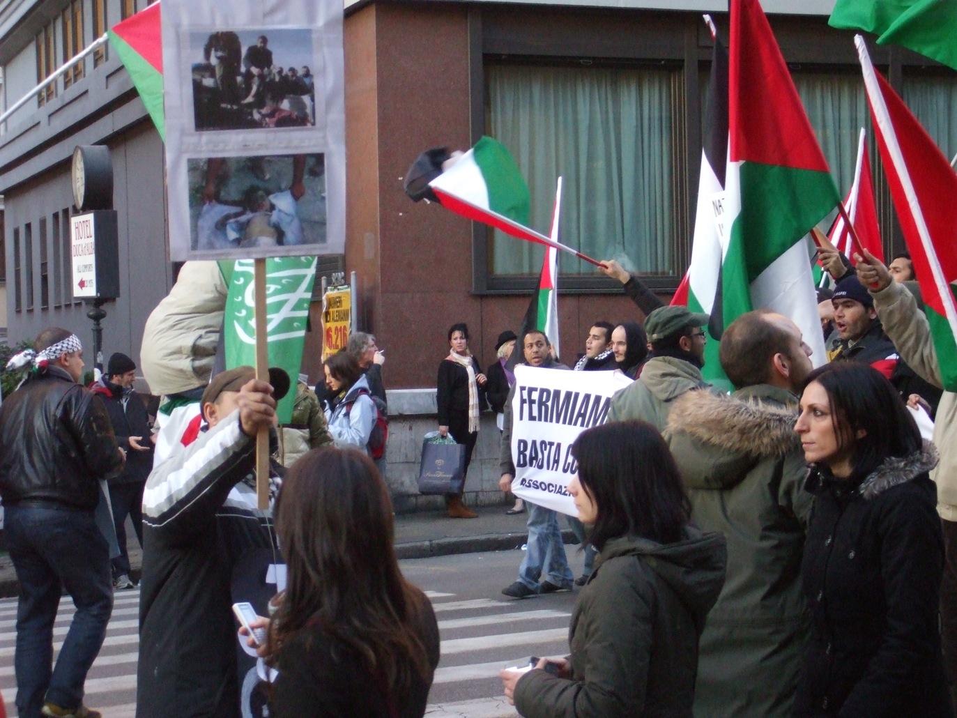 Corteo per la Palestina - 17 gennaio 2009