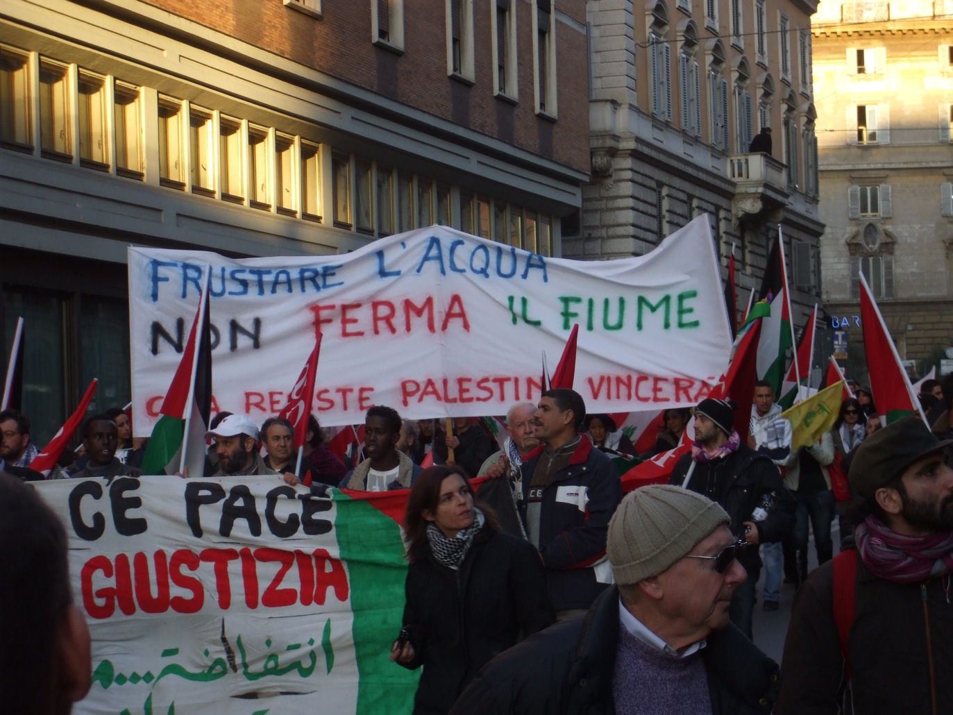 Corteo per la Palestina - 17 gennaio 2009