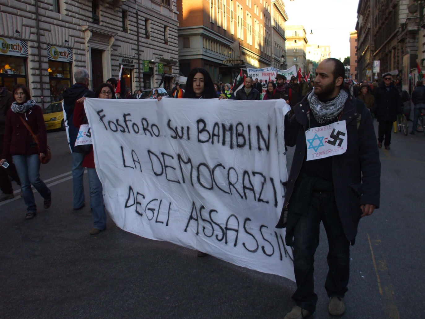 Corteo per la Palestina - 17 gennaio 2009