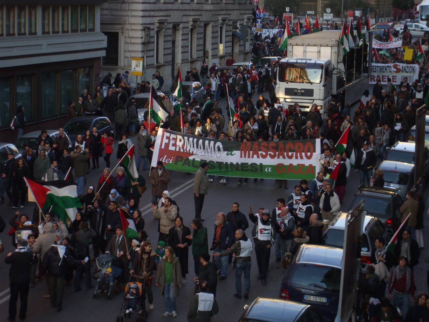 Corteo per la Palestina - 17 gennaio 2009