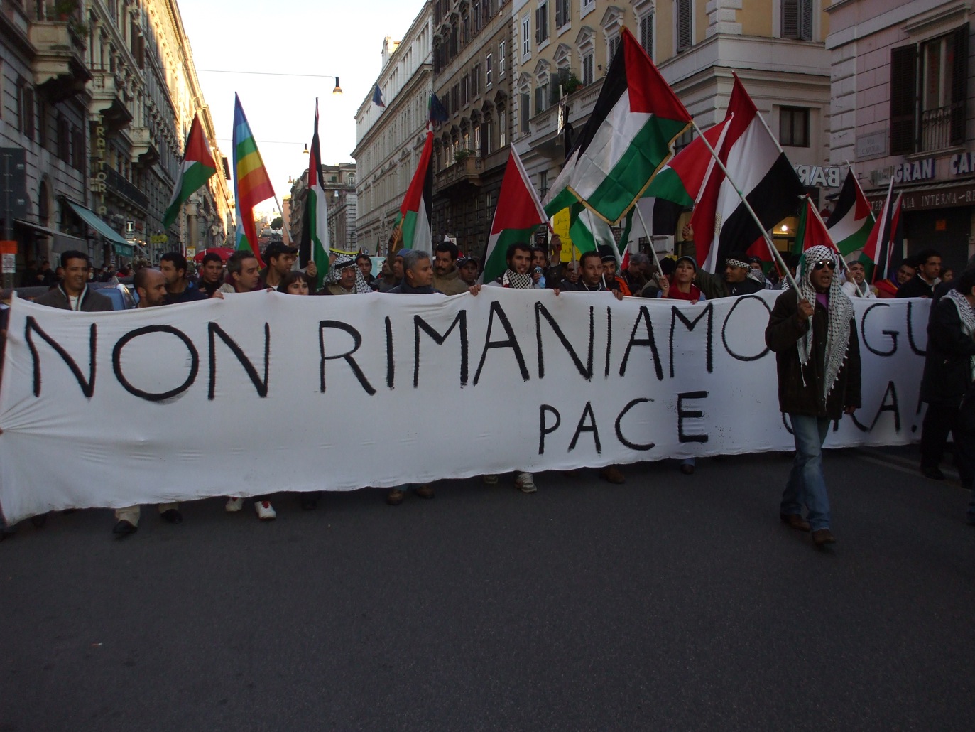 Corteo per la Palestina - 17 gennaio 2009