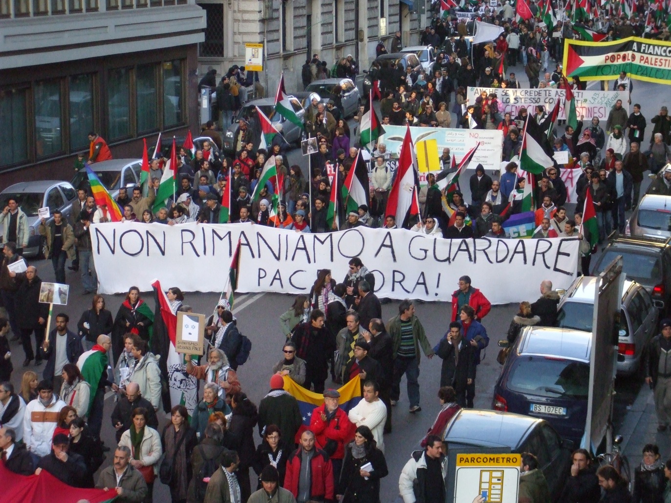 Corteo per la Palestina - 17 gennaio 2009