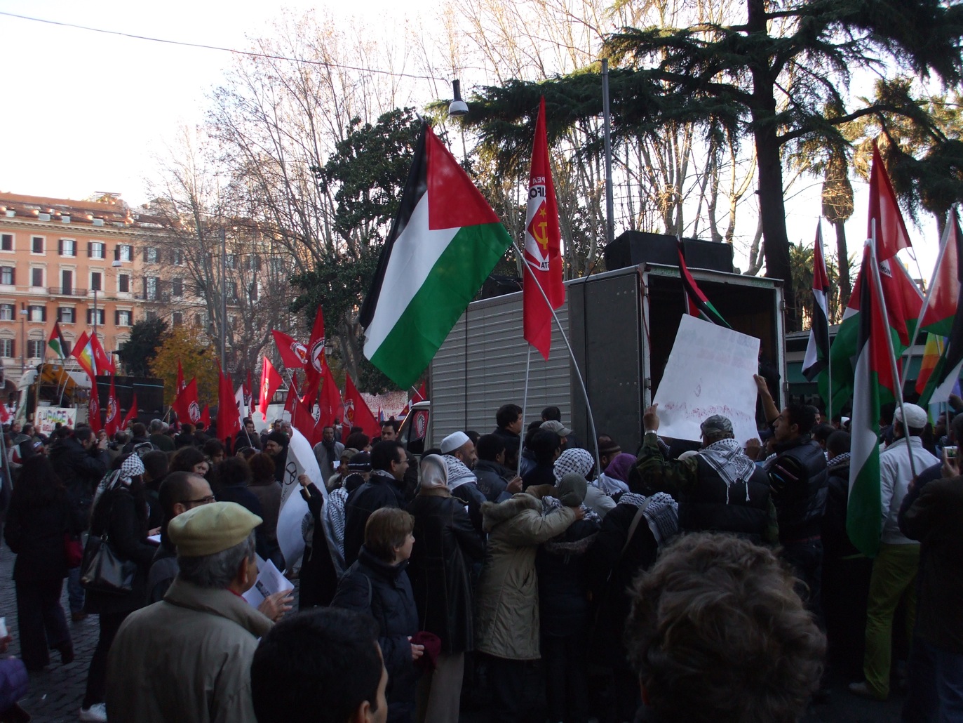 Corteo per la Palestina - 17 gennaio 2009