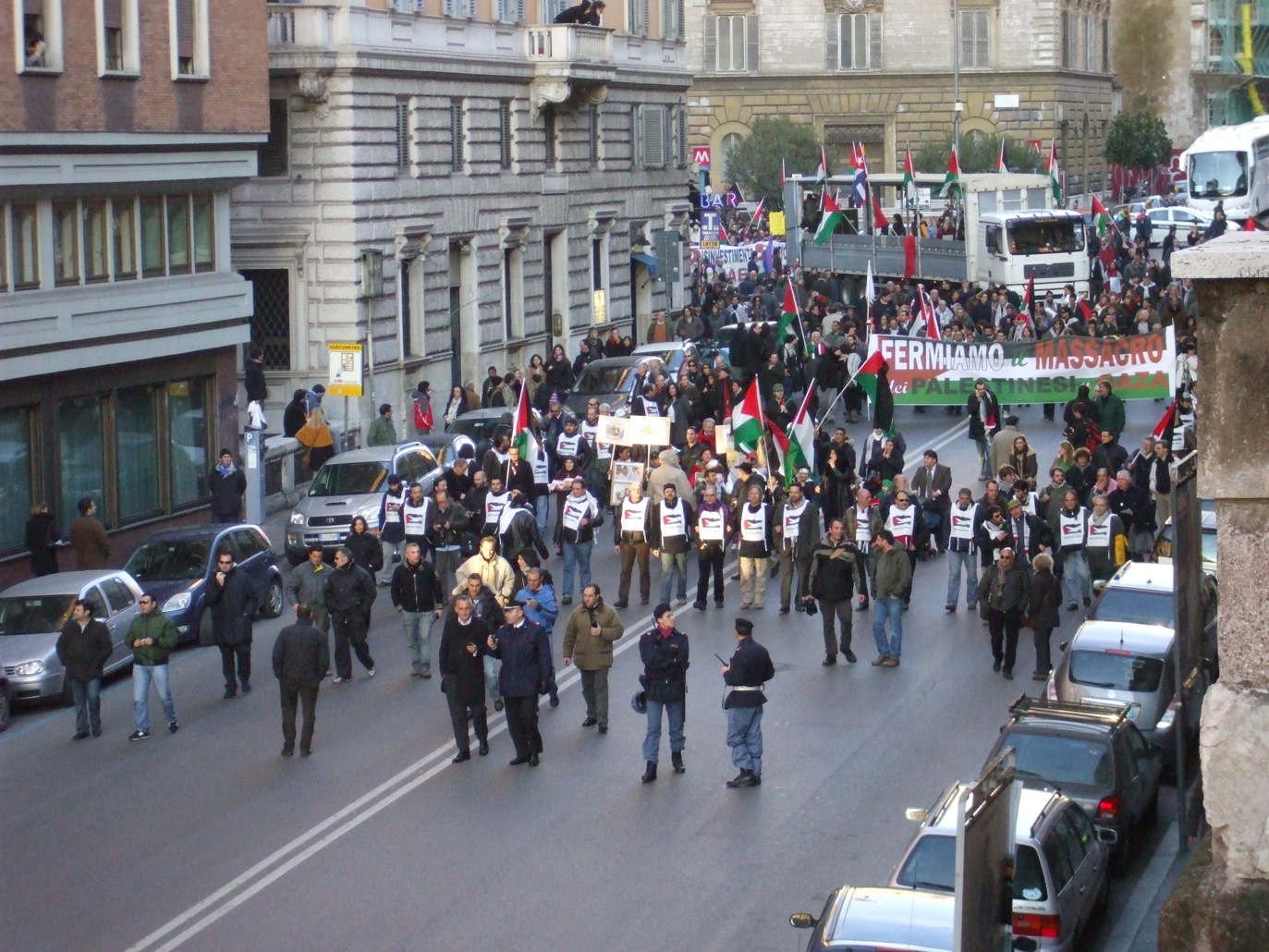 Corteo per la Palestina - 17 gennaio 2009