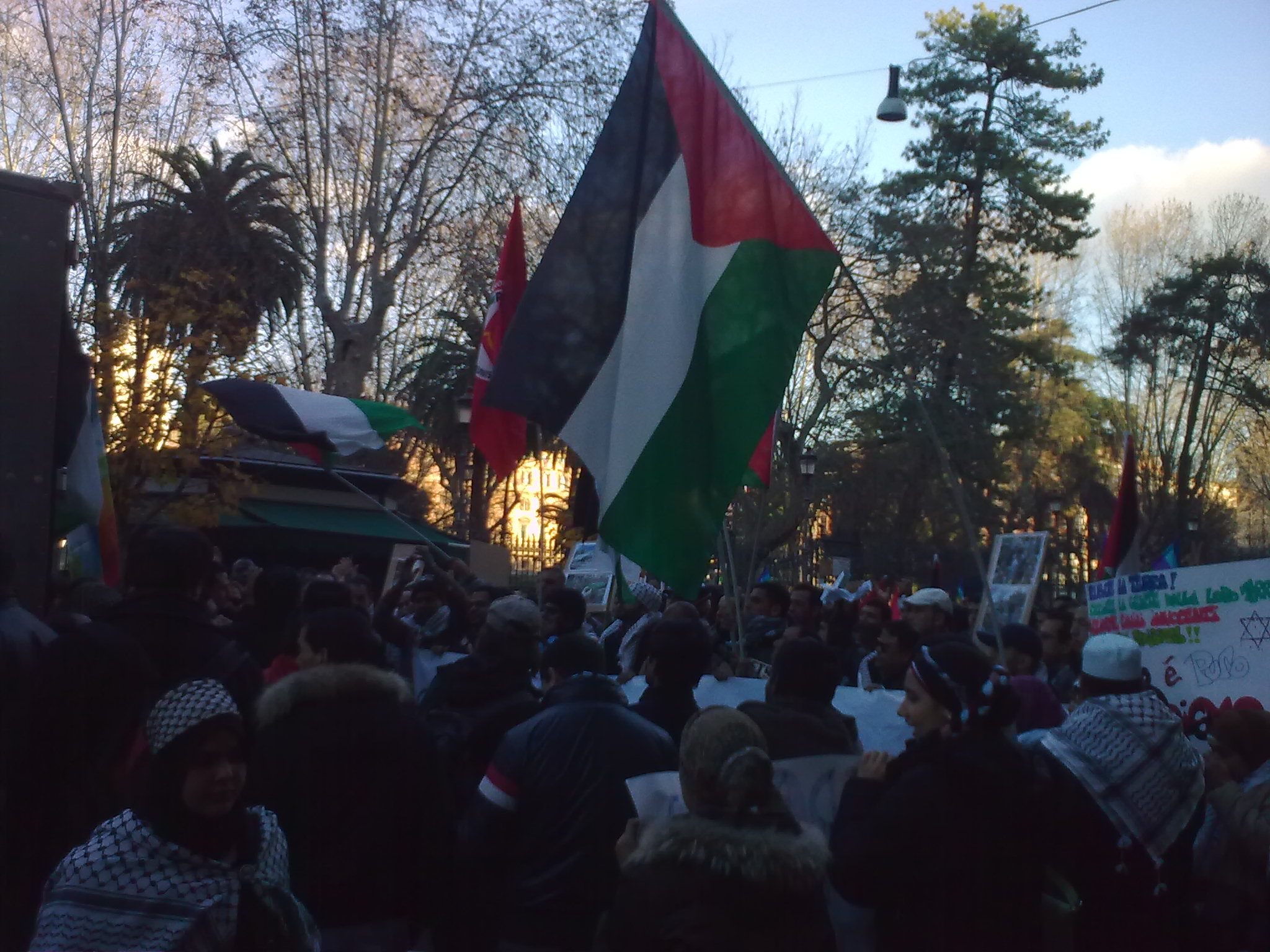 Corteo per la Palestina - 17 gennaio 2009