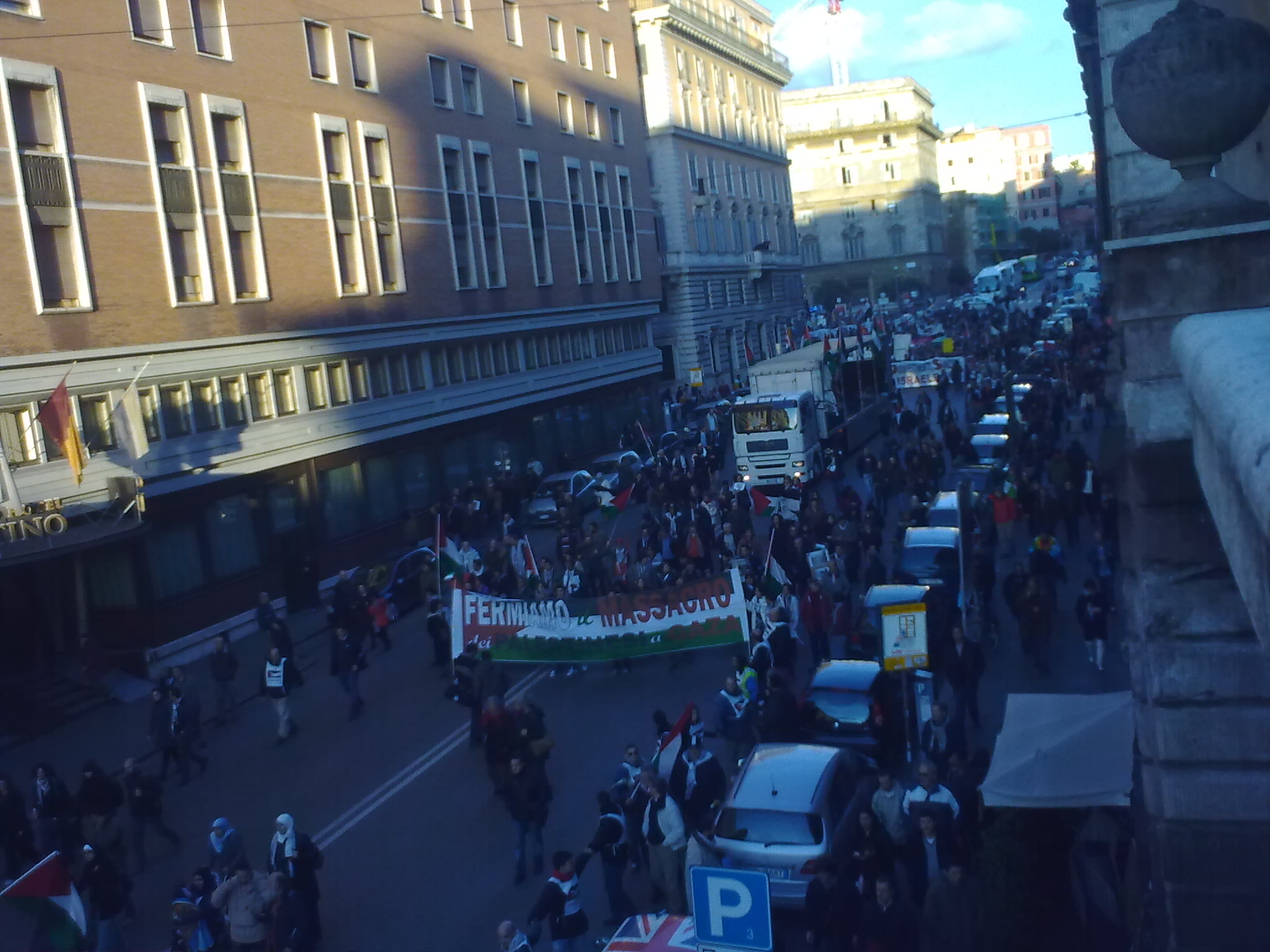 Corteo per la Palestina - 17 gennaio 2009