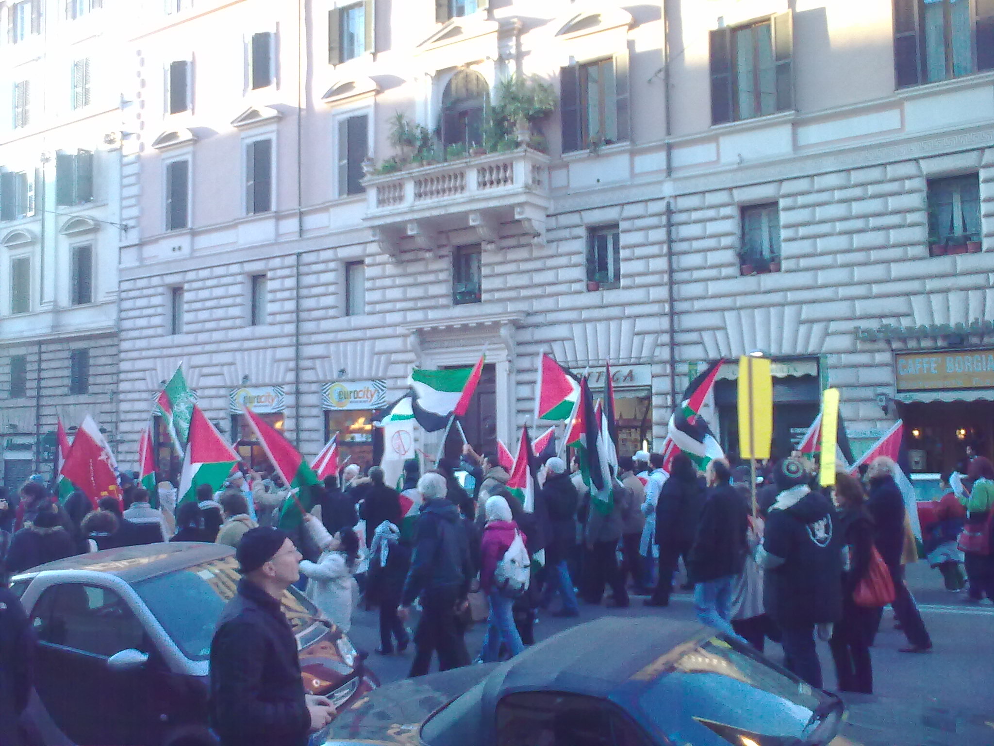 Corteo per la Palestina - 17 gennaio 2009