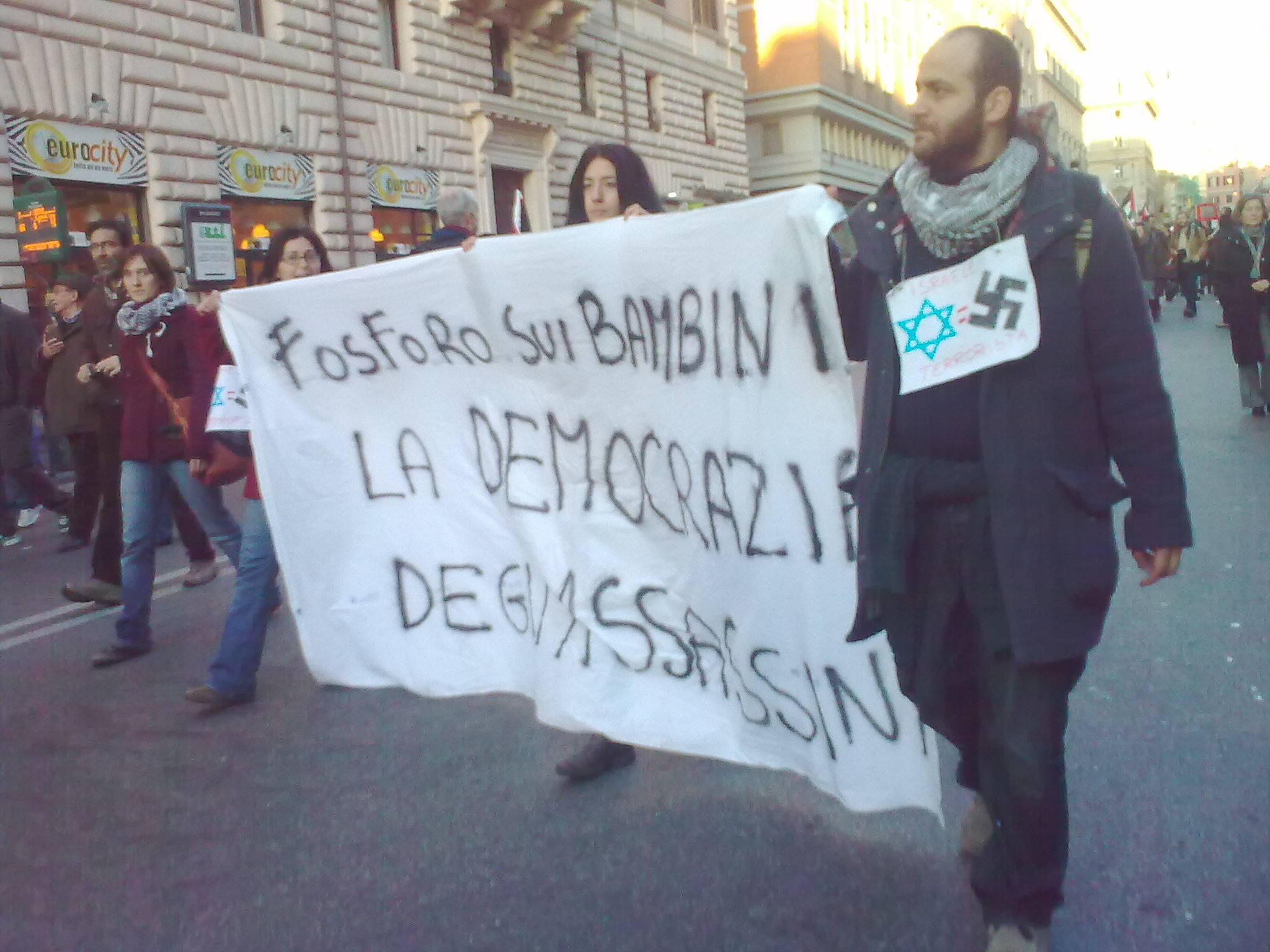 Corteo per la Palestina - 17 gennaio 2009