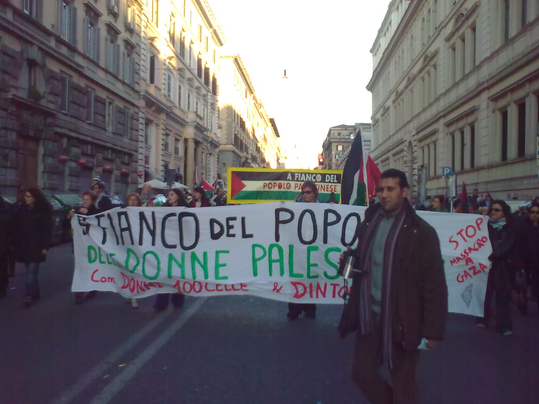 Corteo per la Palestina - 17 gennaio 2009