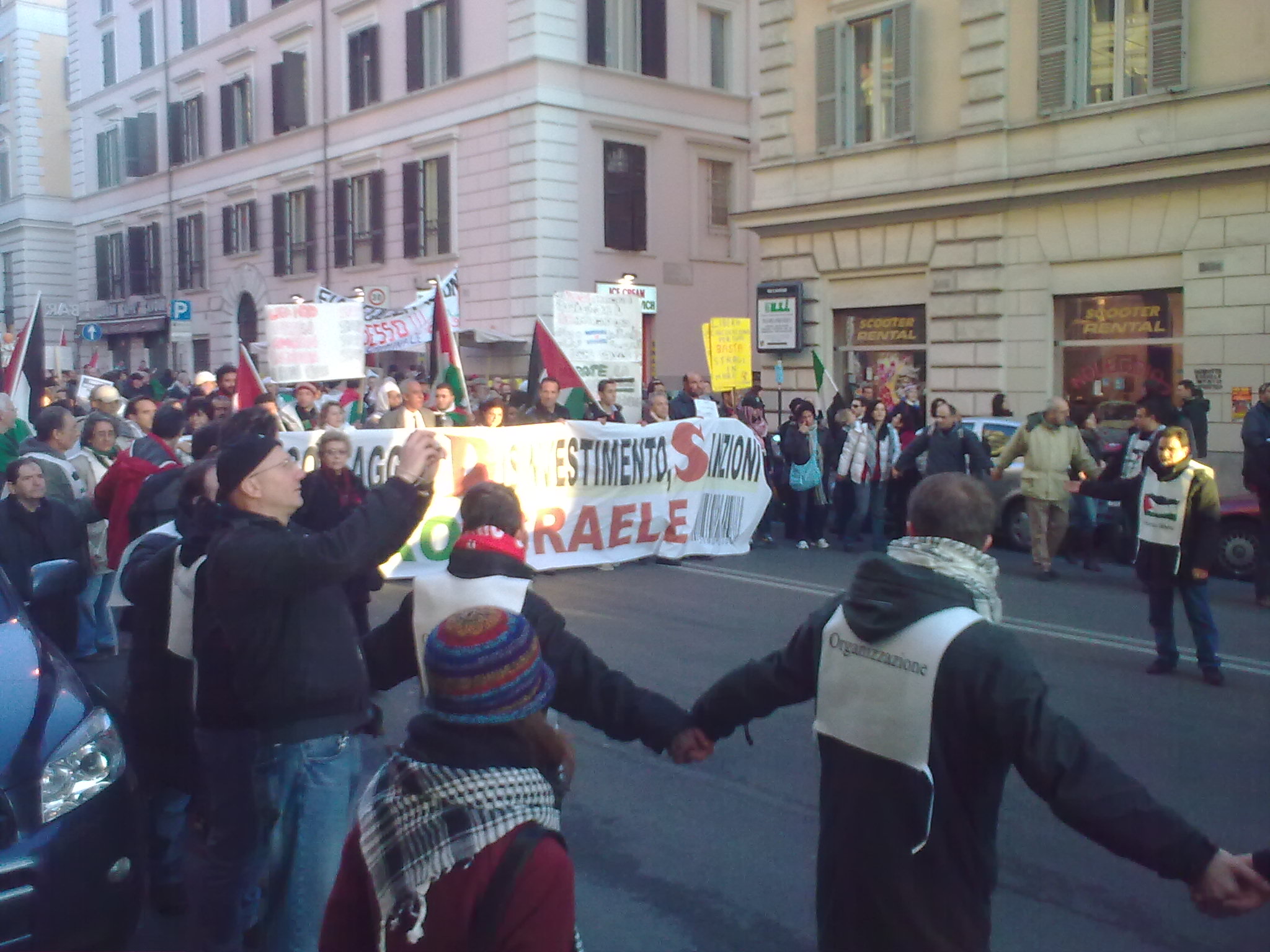 Corteo per la Palestina - 17 gennaio 2009