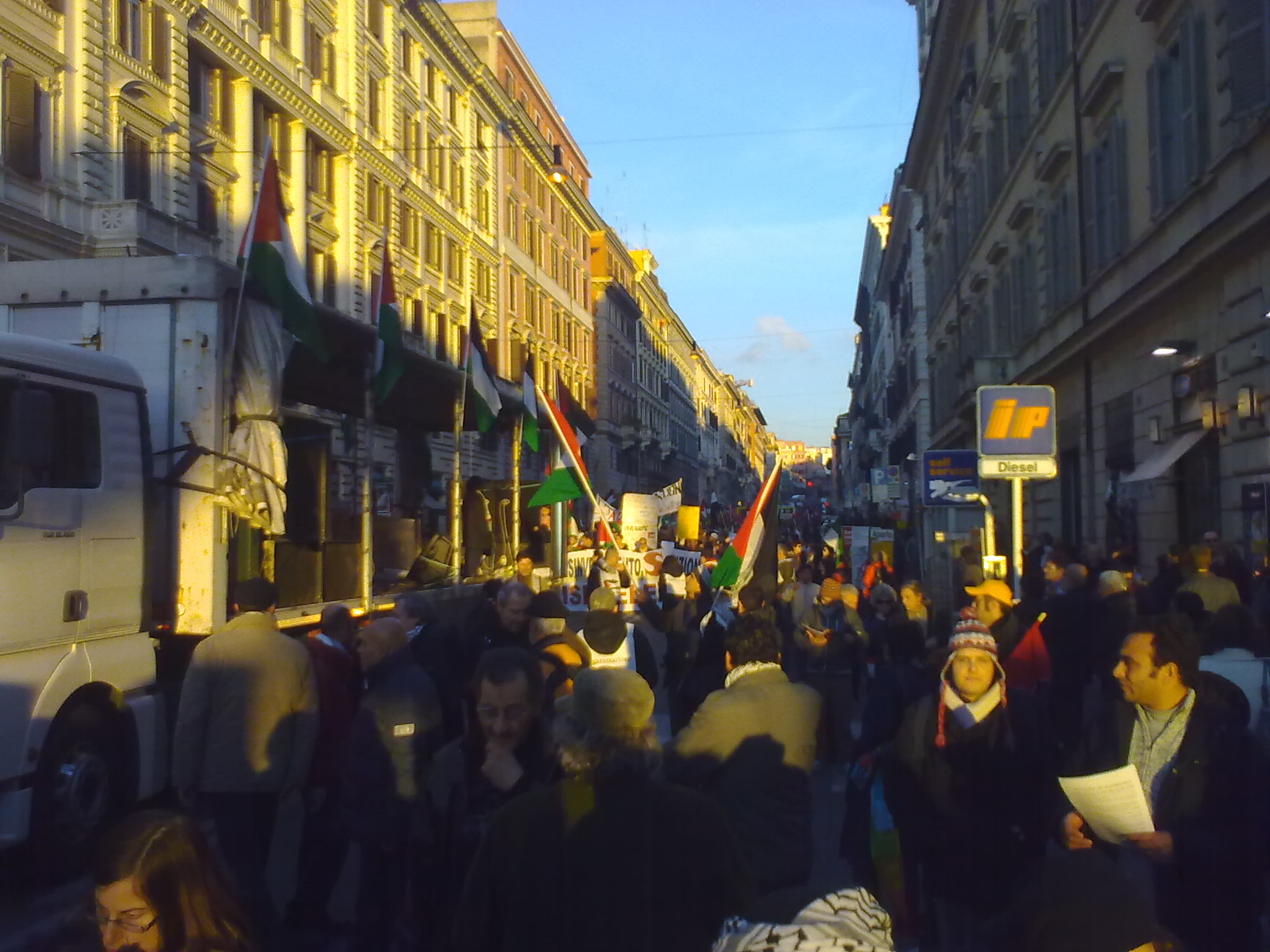 Corteo per la Palestina - 17 gennaio 2009