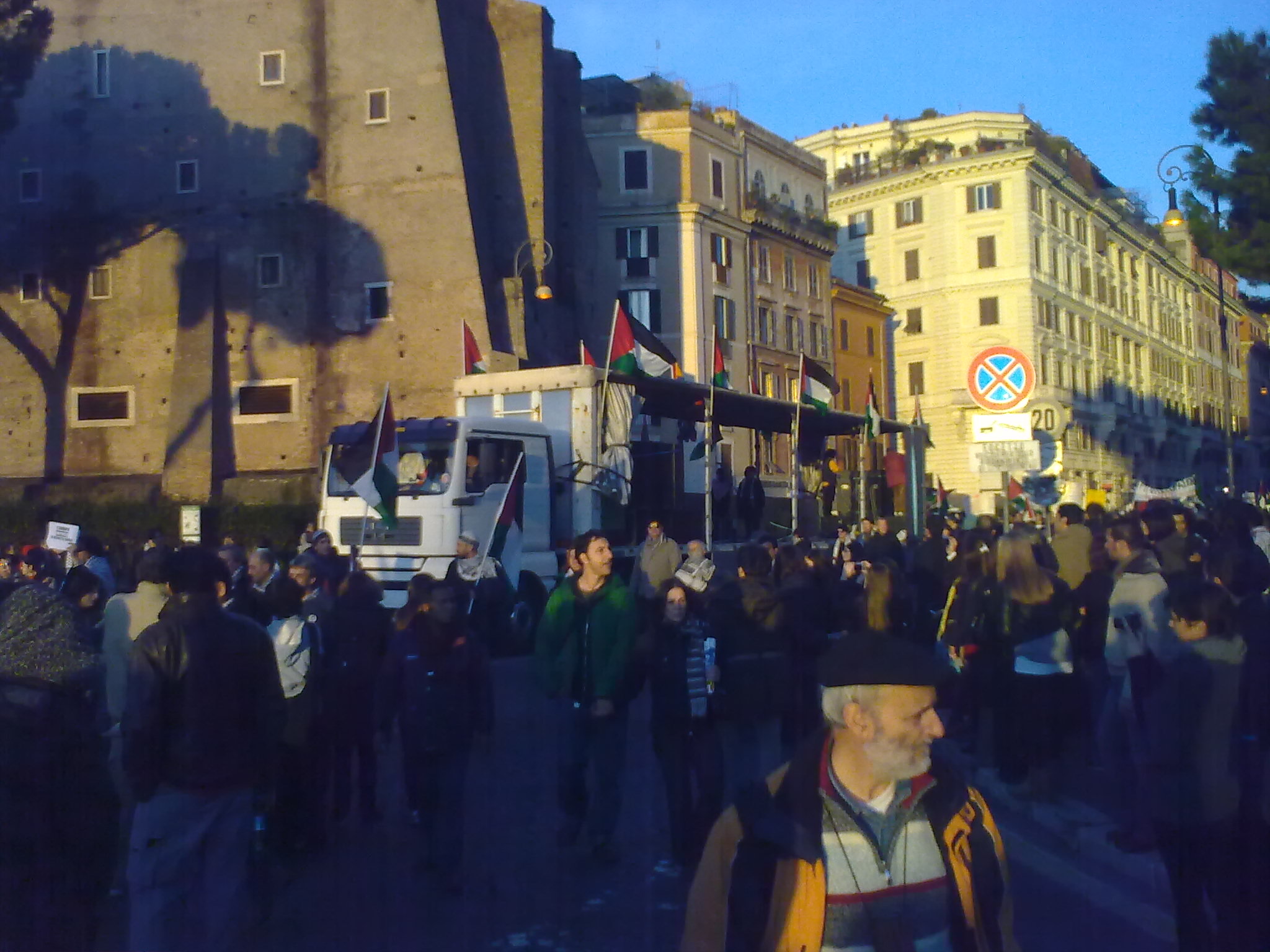 Corteo per la Palestina - 17 gennaio 2009