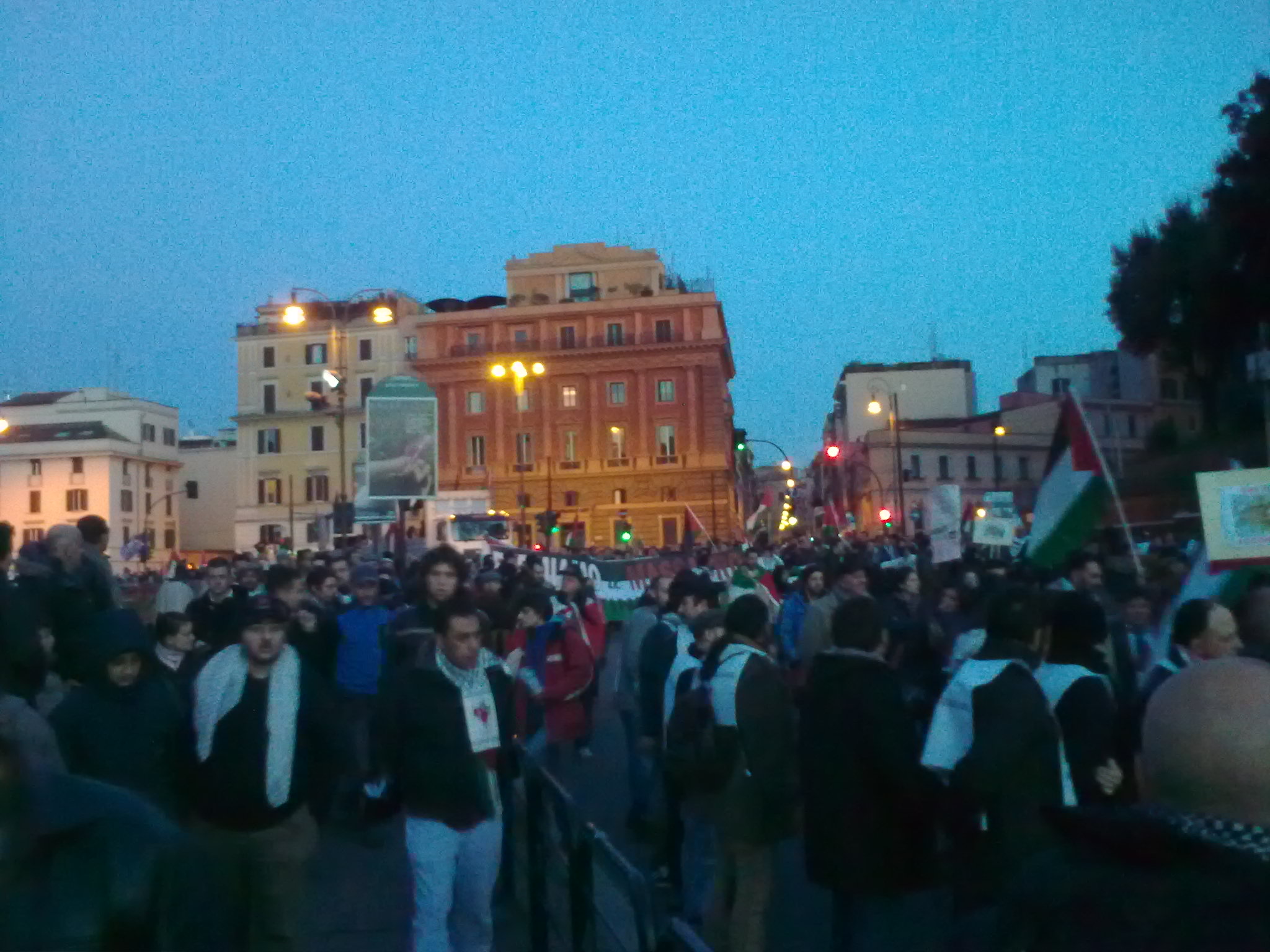 Corteo per la Palestina - 17 gennaio 2009