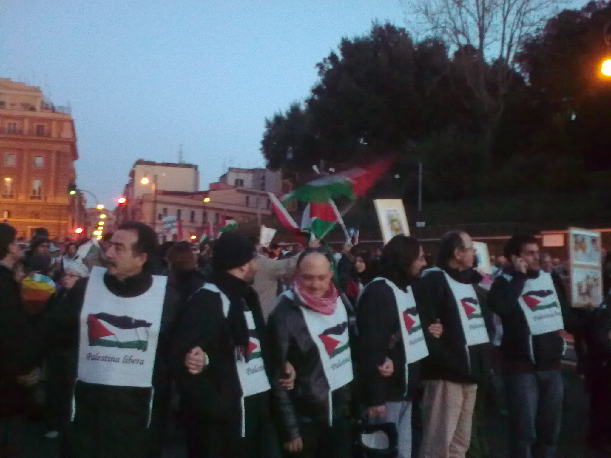 Corteo per la Palestina - 17 gennaio 2009