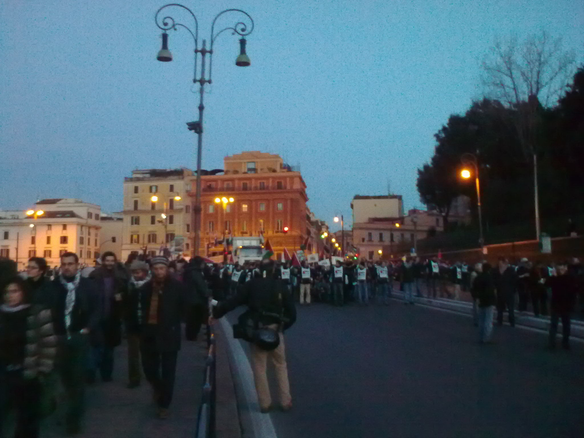 Corteo per la Palestina - 17 gennaio 2009