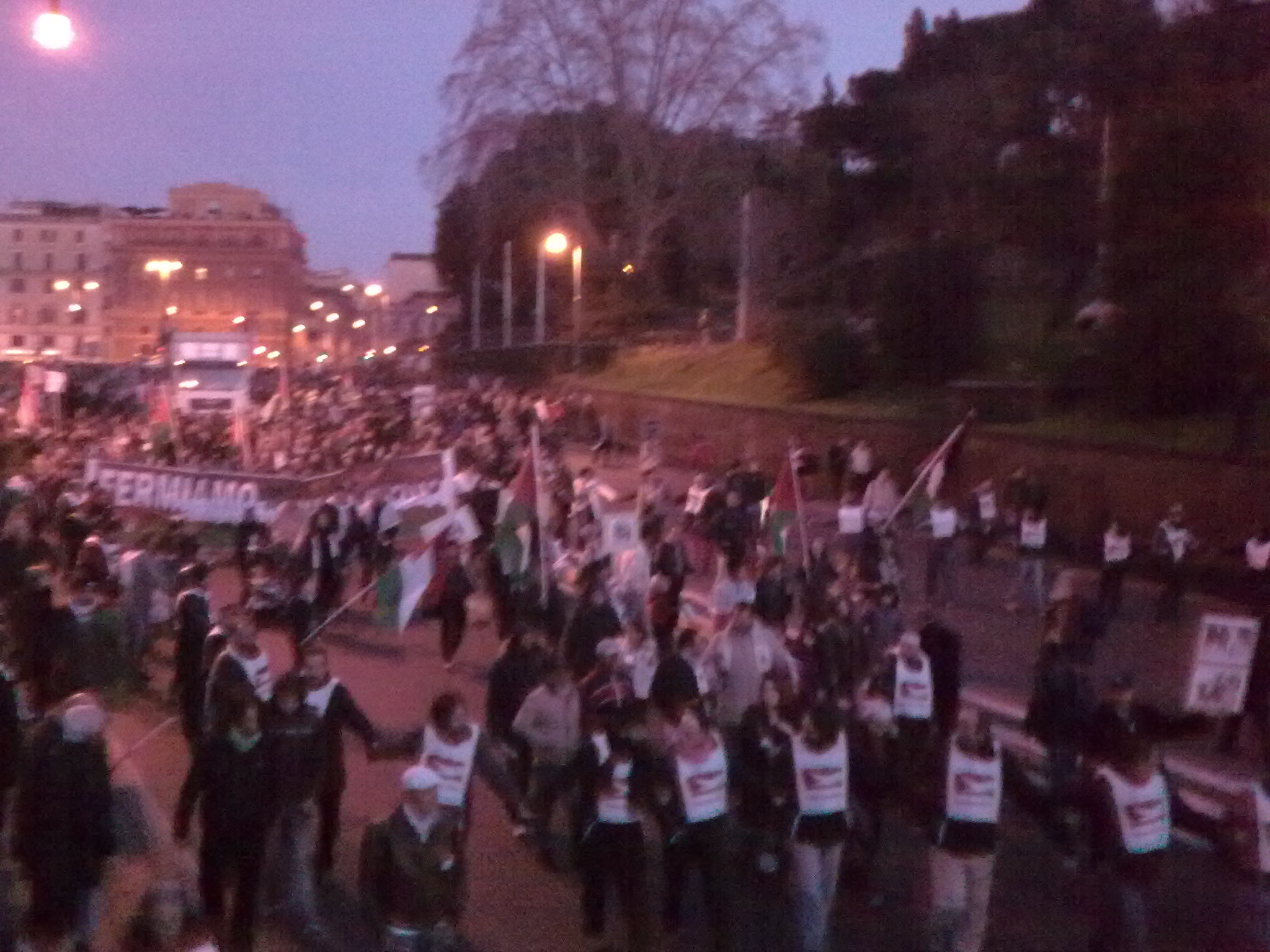 Corteo per la Palestina - 17 gennaio 2009