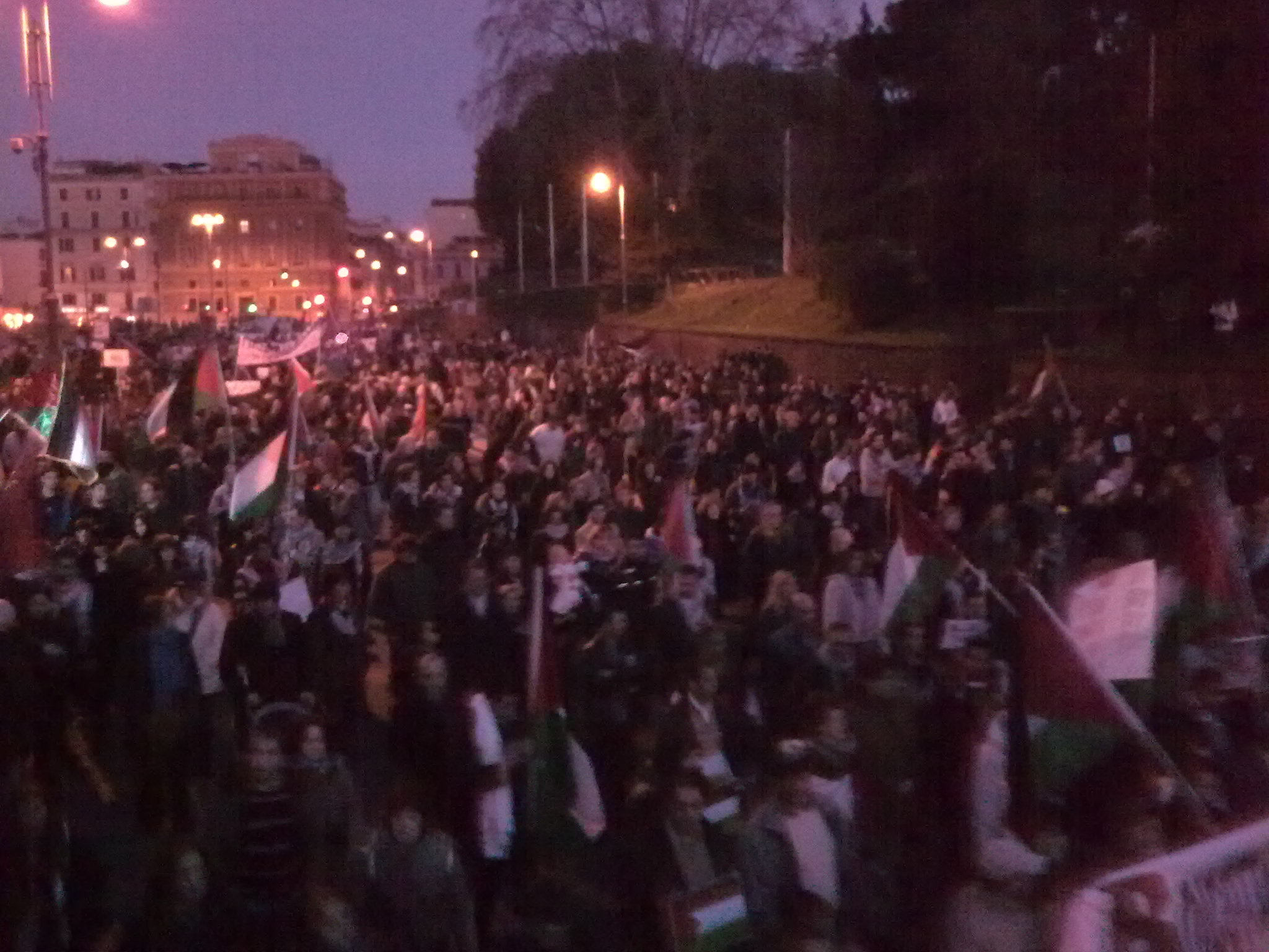 Corteo per la Palestina - 17 gennaio 2009