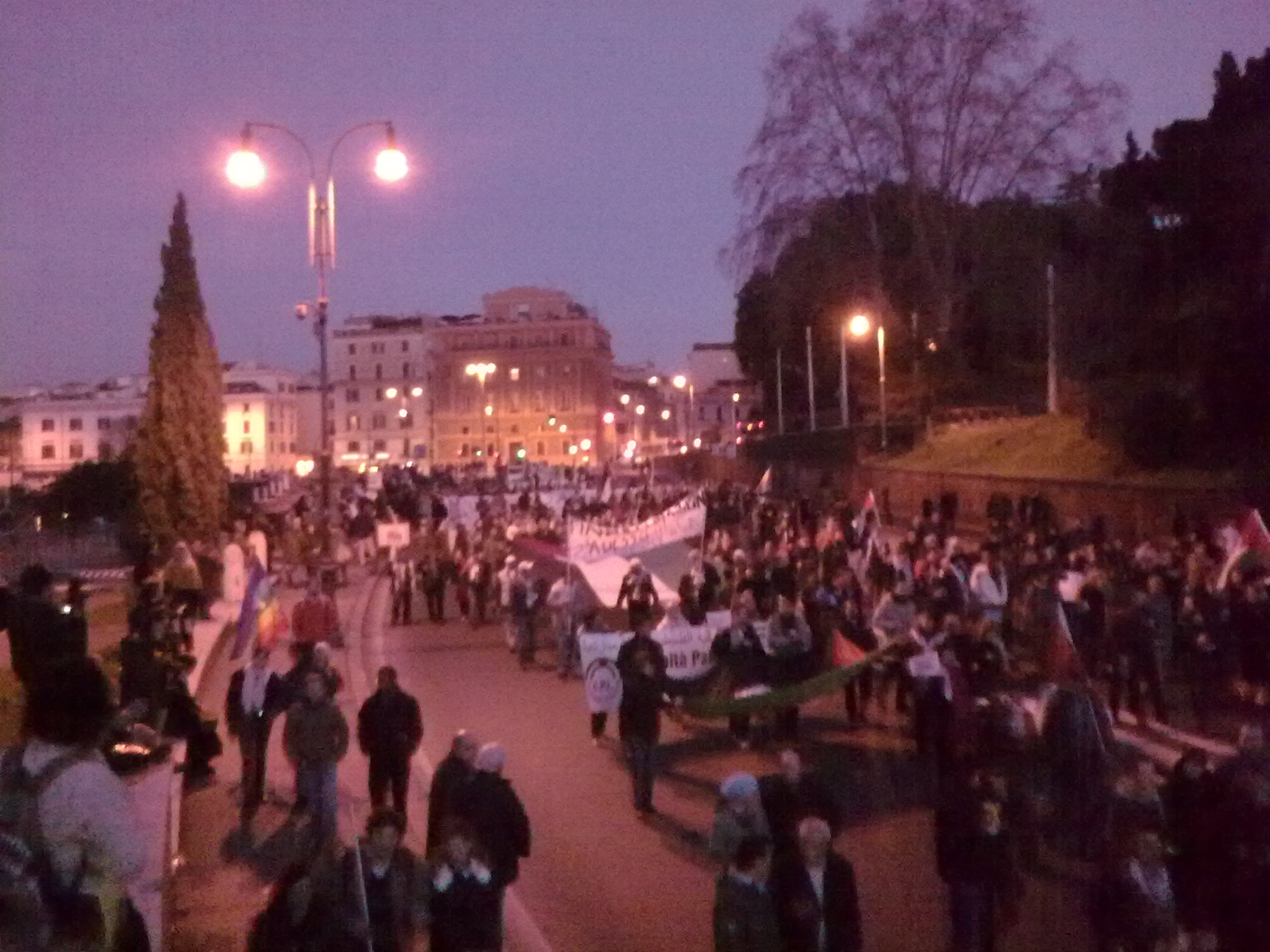 Corteo per la Palestina - 17 gennaio 2009