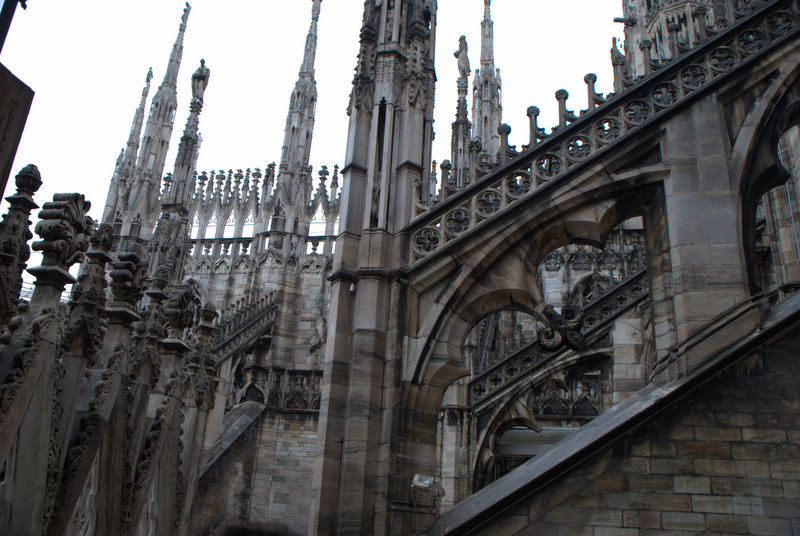 Dalle guglie del Duomo