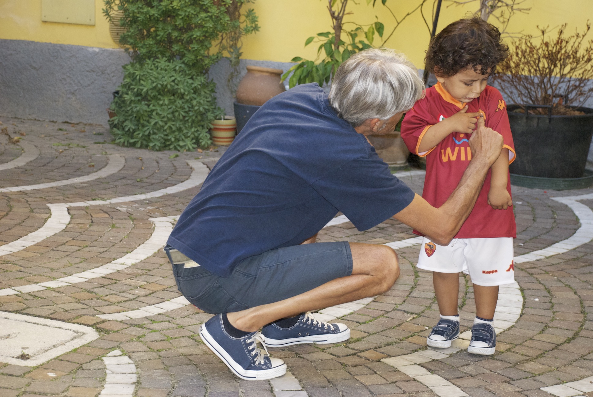 Diego, il piccolo romanista