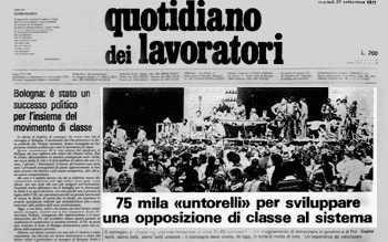 Il 1977 ed oltre