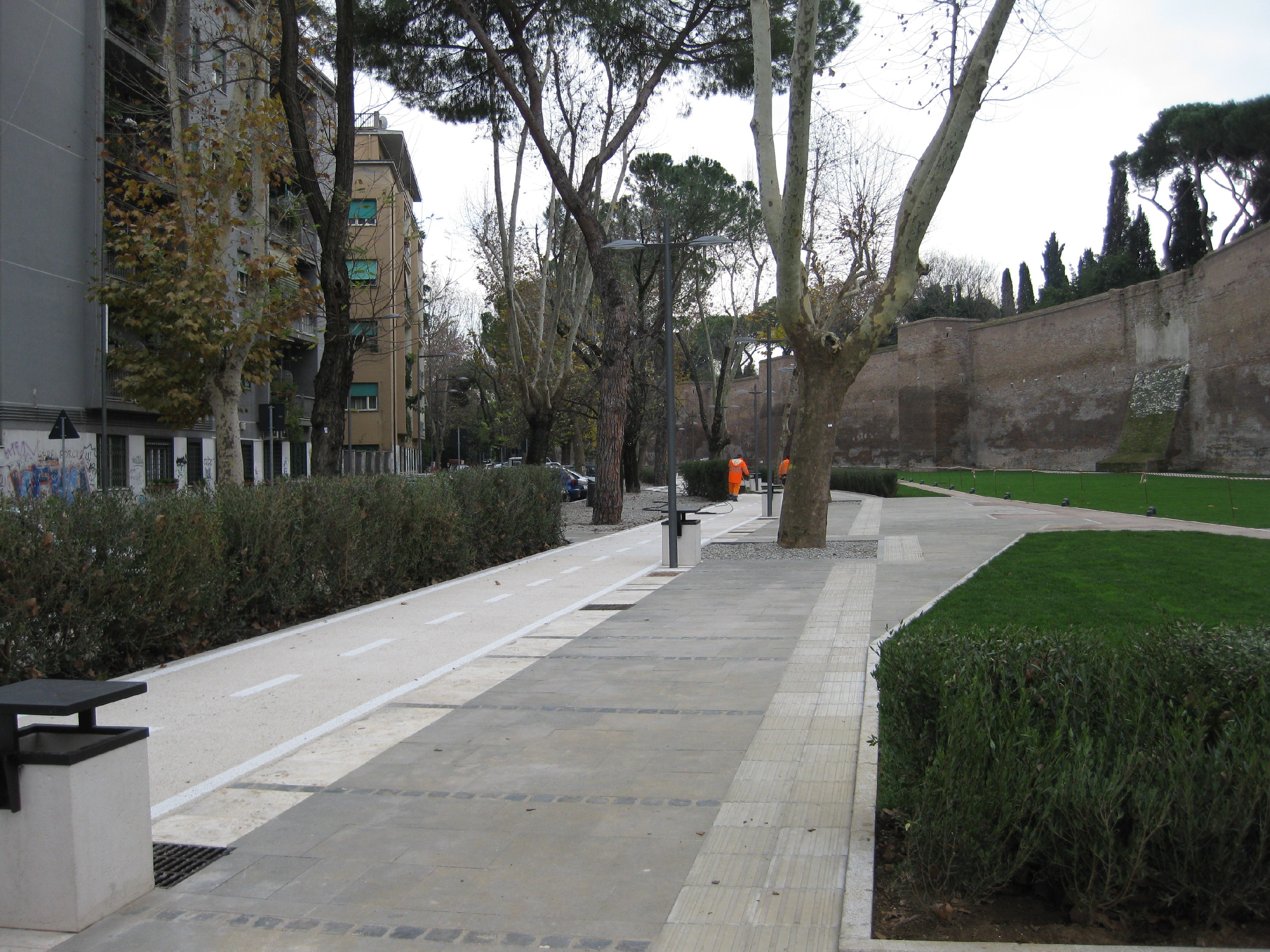 Il nuovo parco di Porta Metronia e le Mura Aureliane