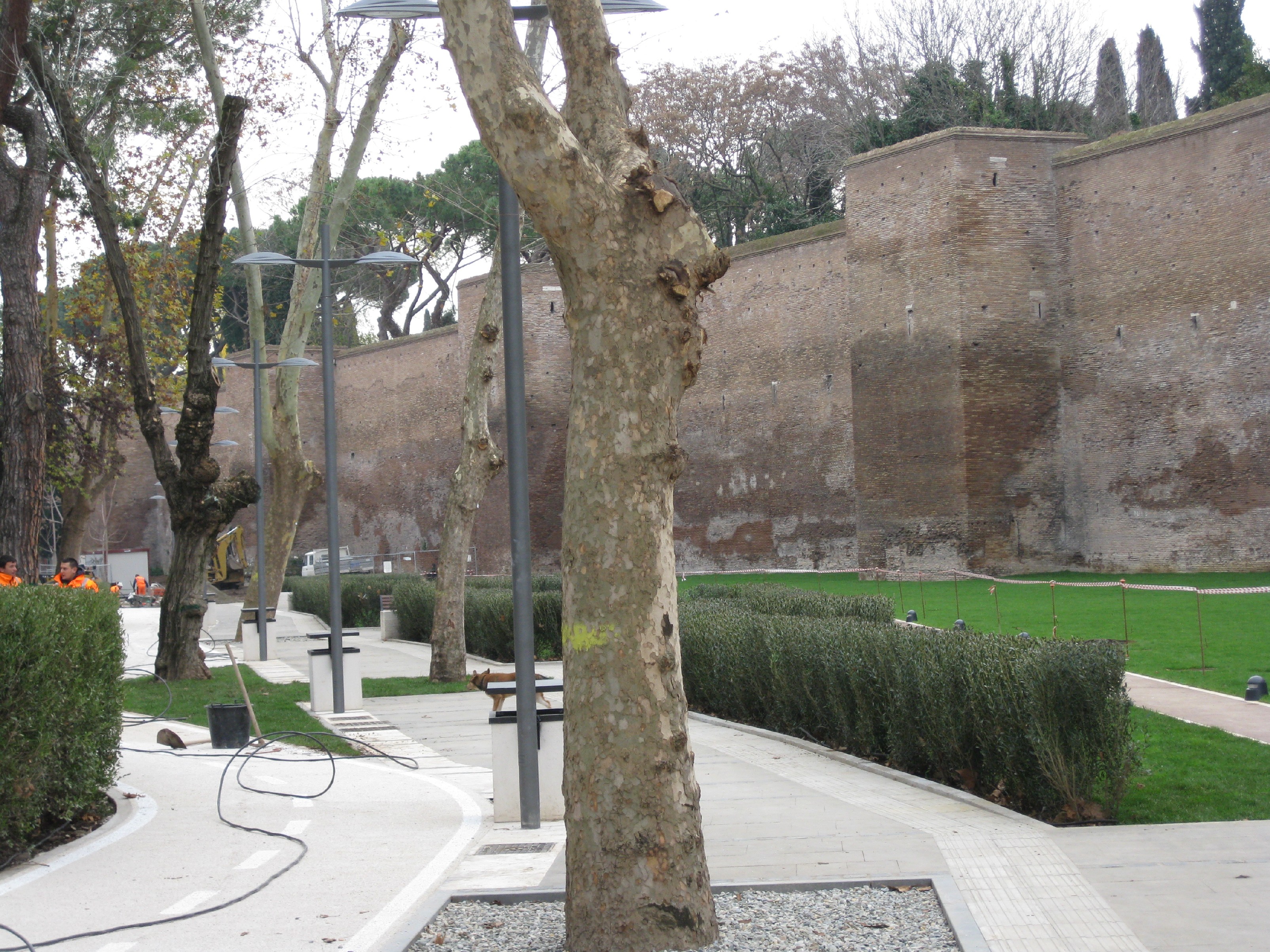 Il nuovo parco di Porta Metronia e le Mura Aureliane