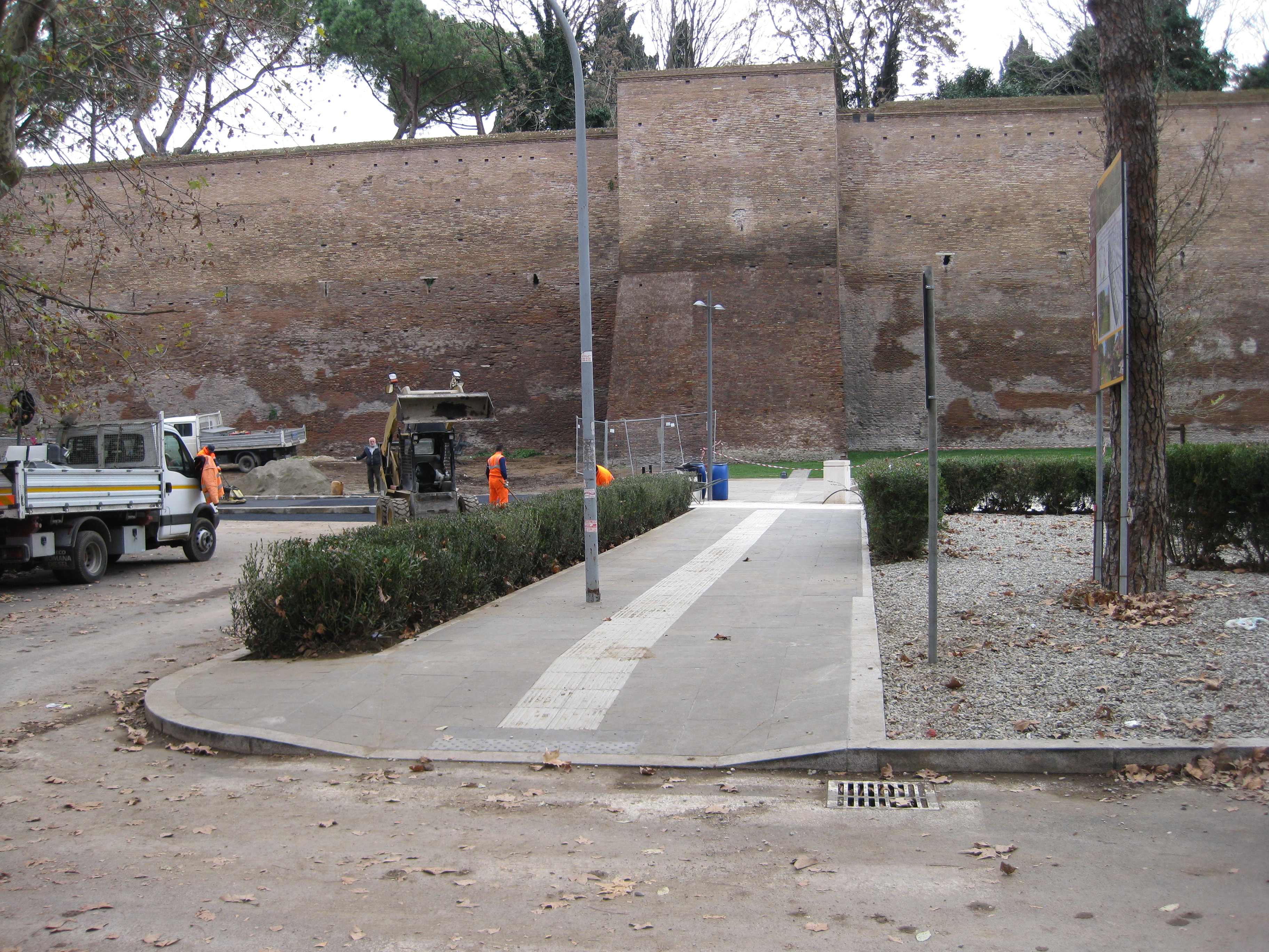 Il nuovo parco di Porta Metronia e le Mura Aureliane