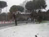 La neve a Porta Metronia