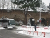 La neve a Porta Metronia