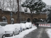 La neve a Porta Metronia