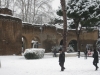 La neve a Porta Metronia