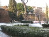 La neve a Porta Metronia