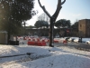 La neve a Porta Metronia