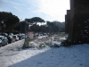 La neve a Porta Metronia