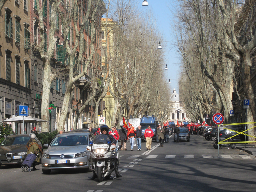 Manifestazione Fiom 9 Marzo 2012