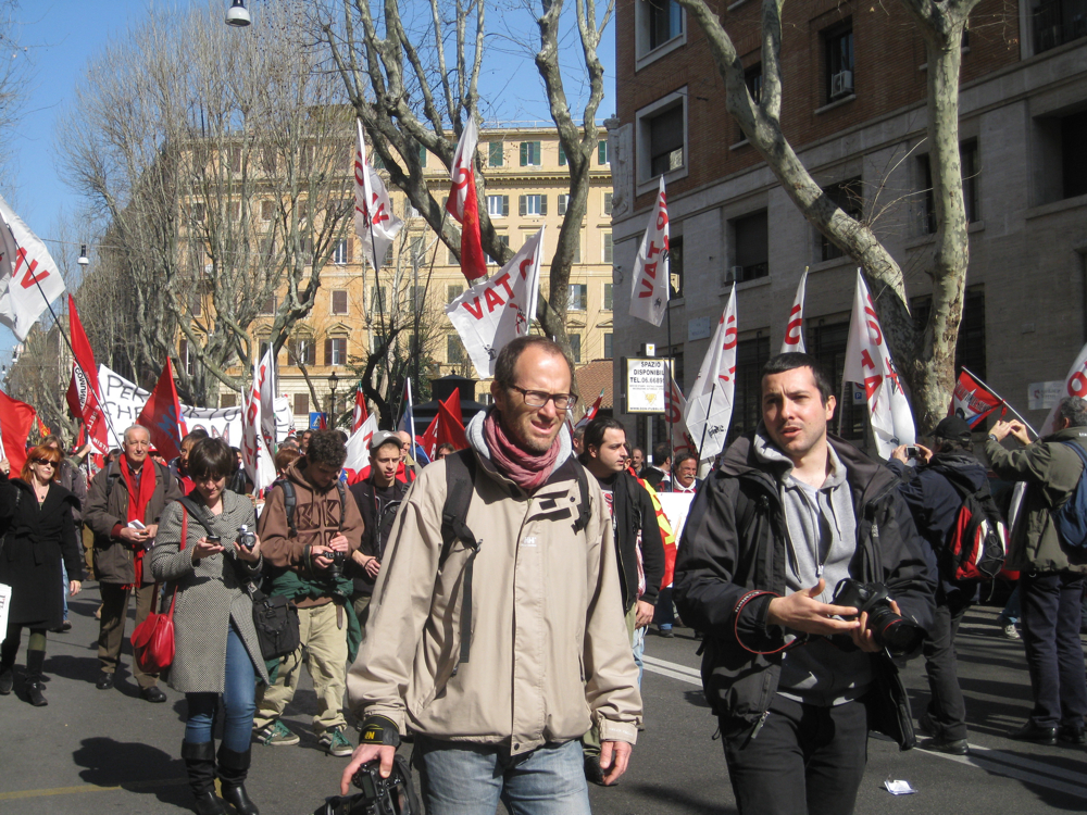 Manifestazione Fiom 9 Marzo 2012