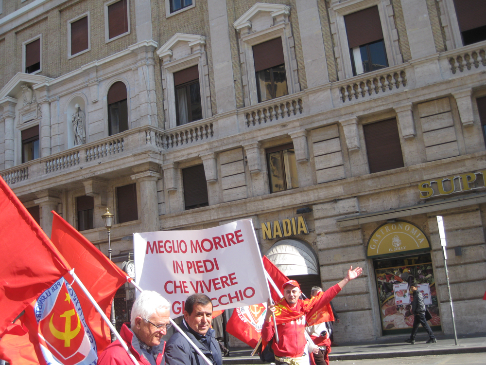 Manifestazione Fiom 9 Marzo 2012