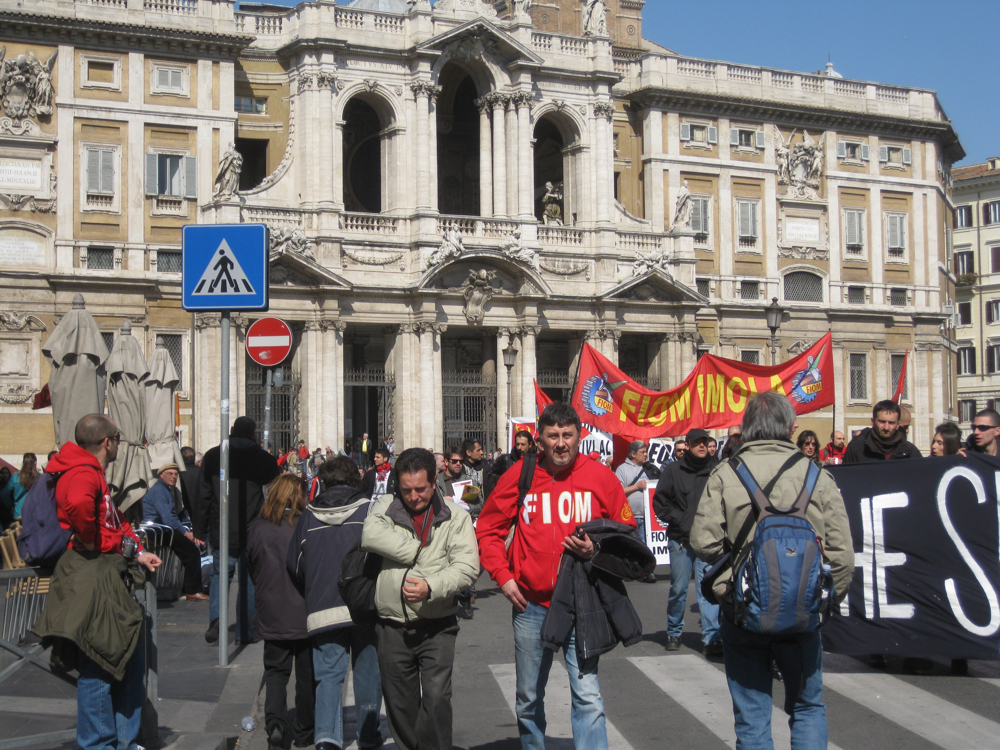 Manifestazione Fiom 9 Marzo 2012