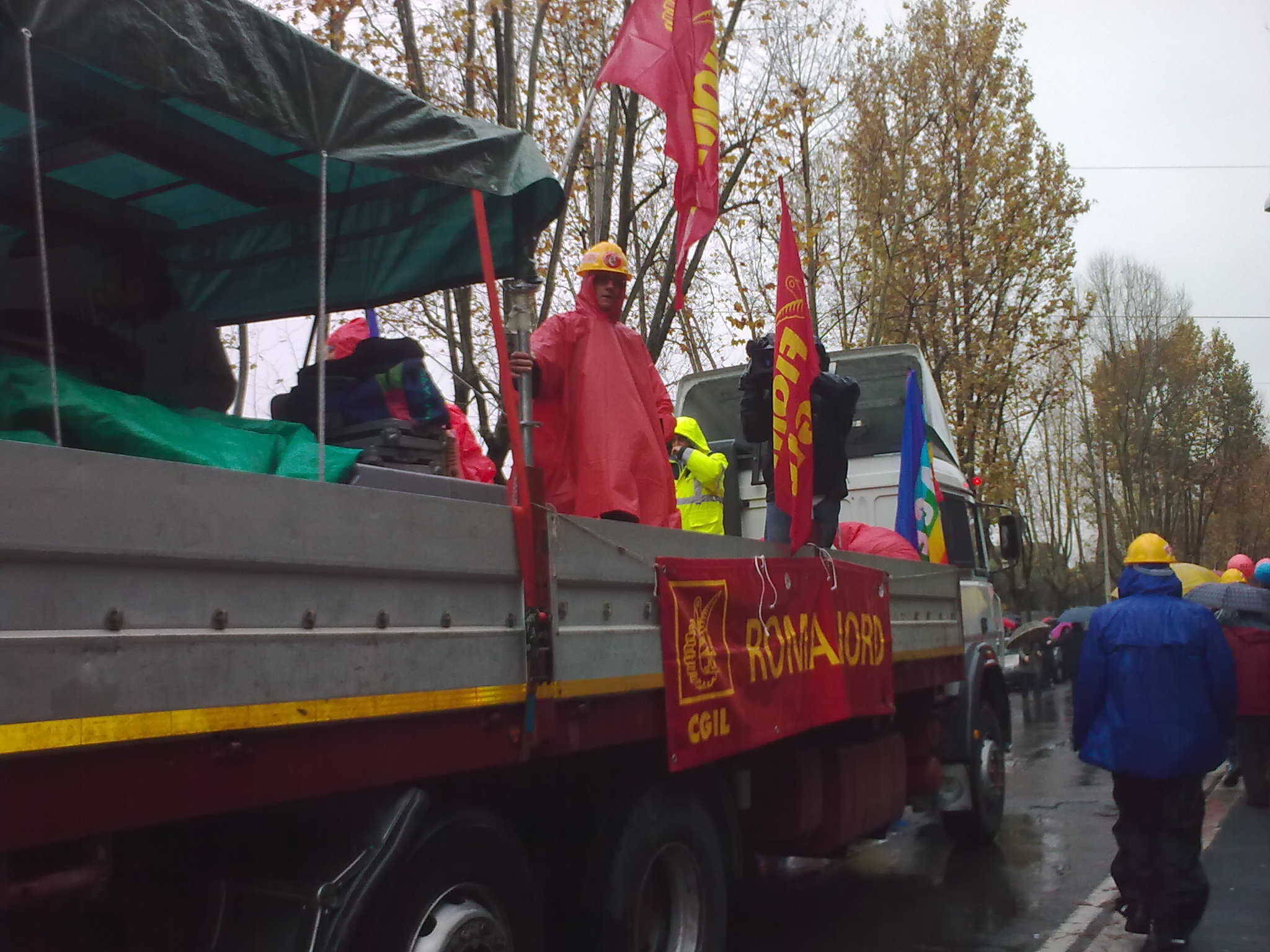 Sciopero generale 12 Dicembre - I cortei a Roma