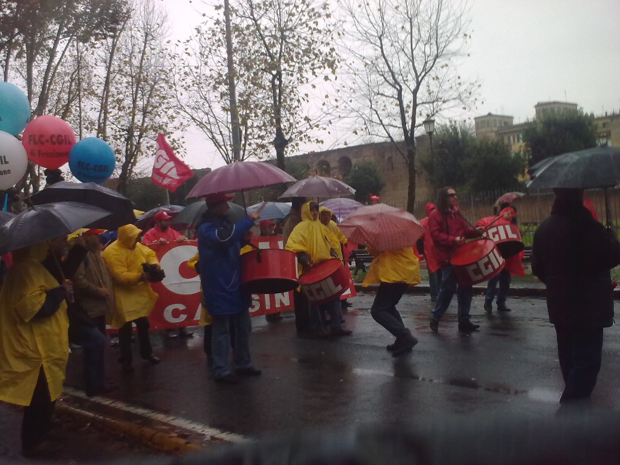 Sciopero generale 12 Dicembre - I cortei a Roma