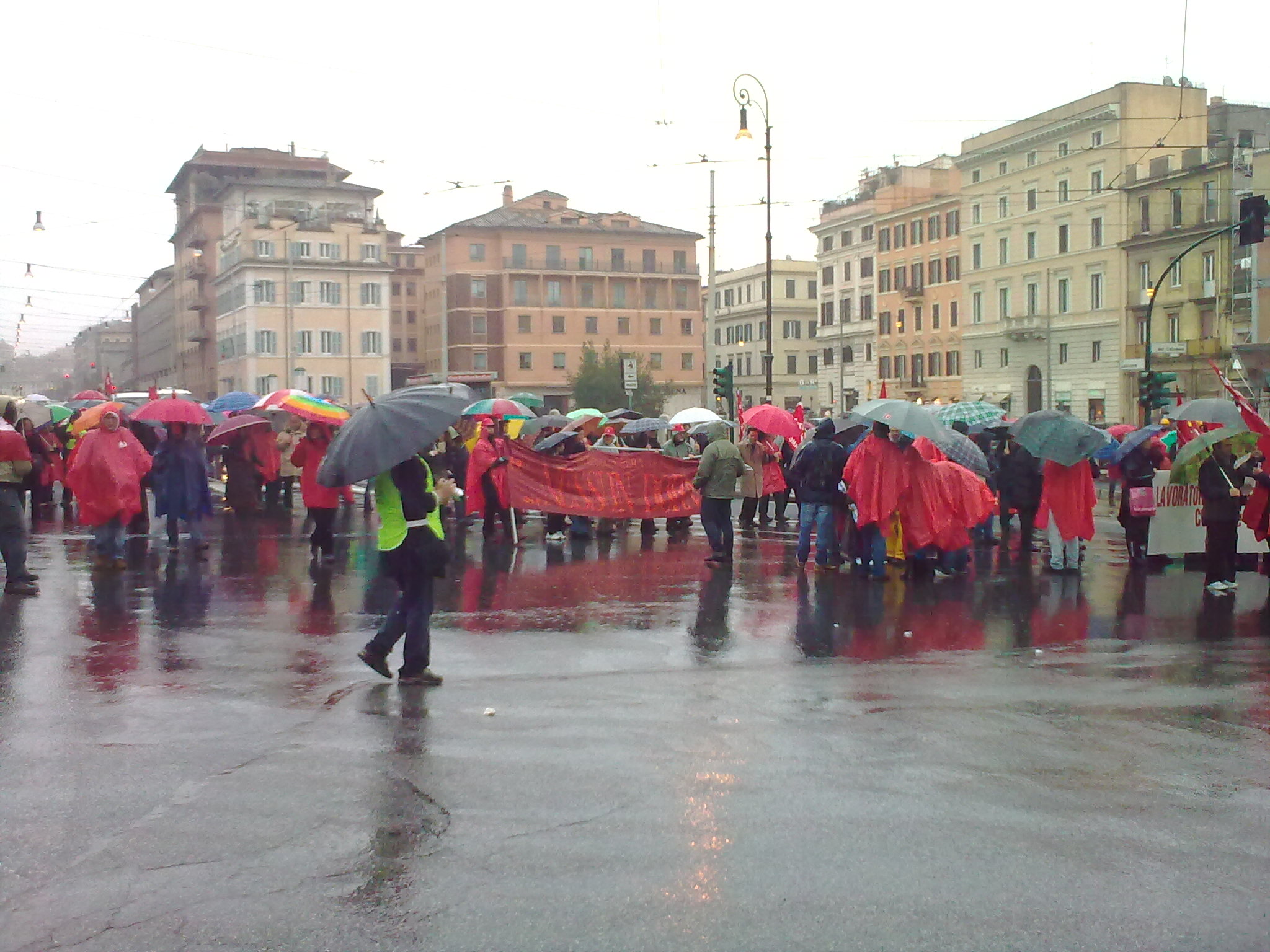 Sciopero generale 12 Dicembre - I cortei a Roma