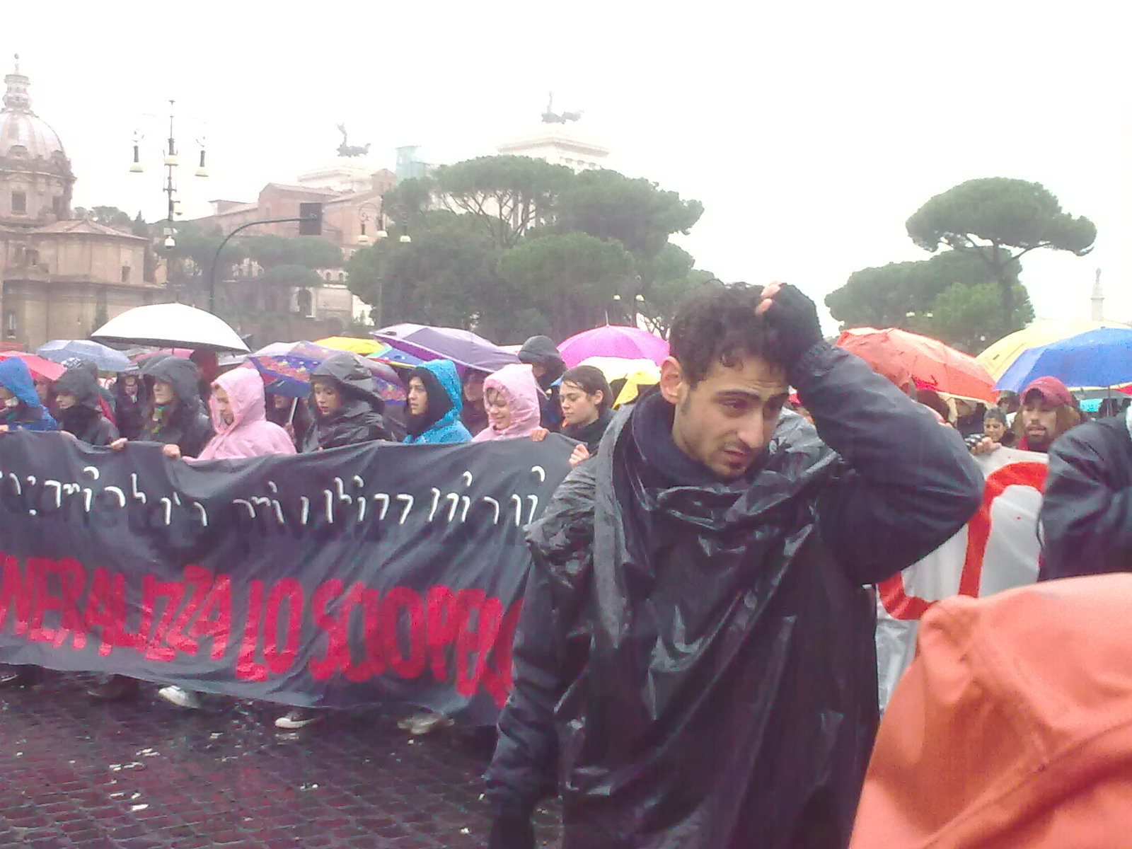 Sciopero generale 12 Dicembre - I cortei a Roma