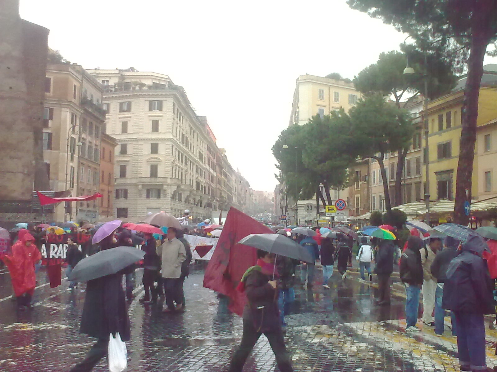 Sciopero generale 12 Dicembre - I cortei a Roma