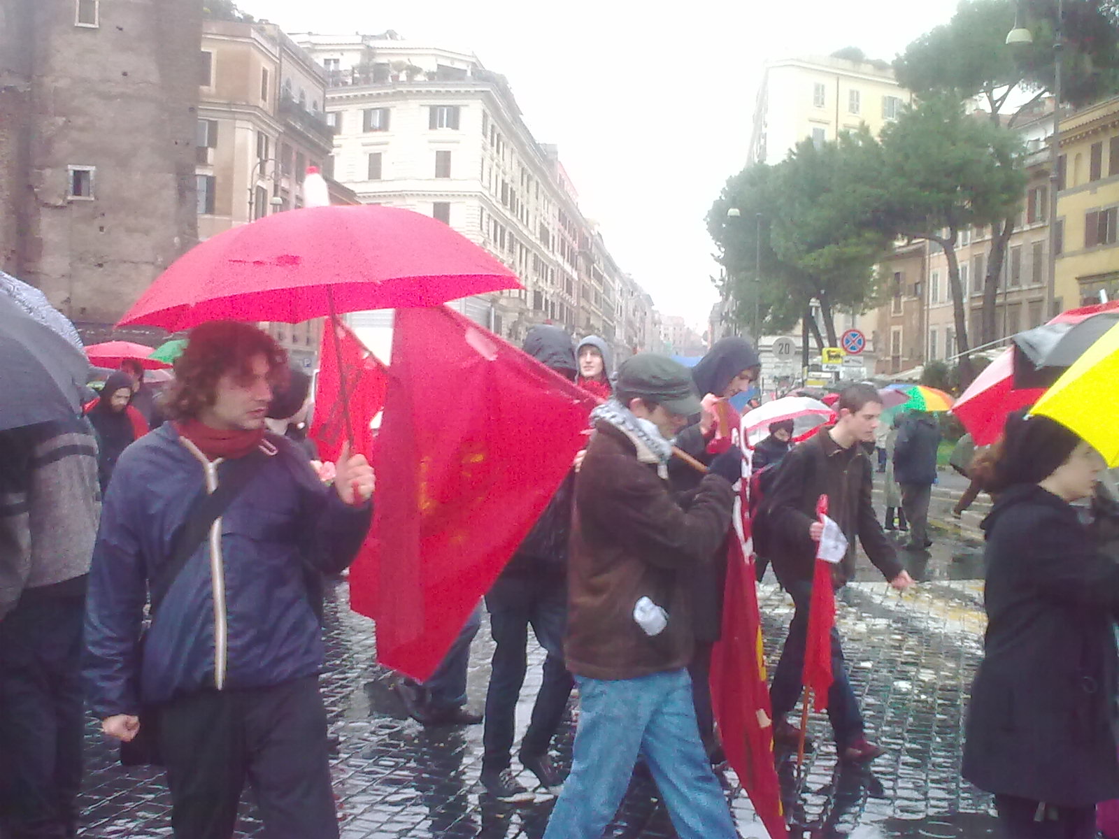 Sciopero generale 12 Dicembre - I cortei a Roma