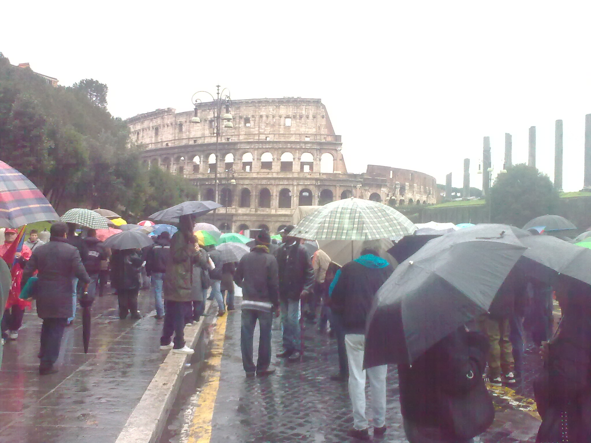 Sciopero generale 12 Dicembre - I cortei a Roma