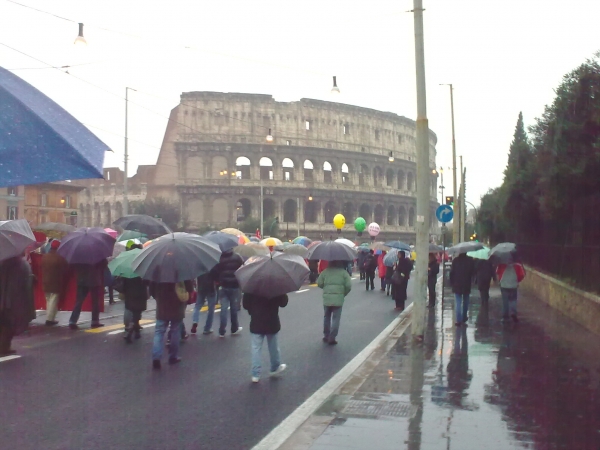 Sciopero generale 12 Dicembre - I cortei a Roma